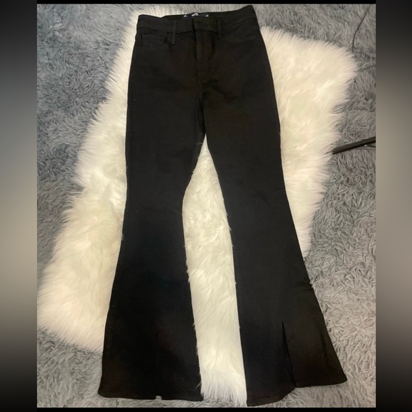 HOLLISTER High-rise Vintage Flare Front Split Hem Jeans - Picture 3 of 8